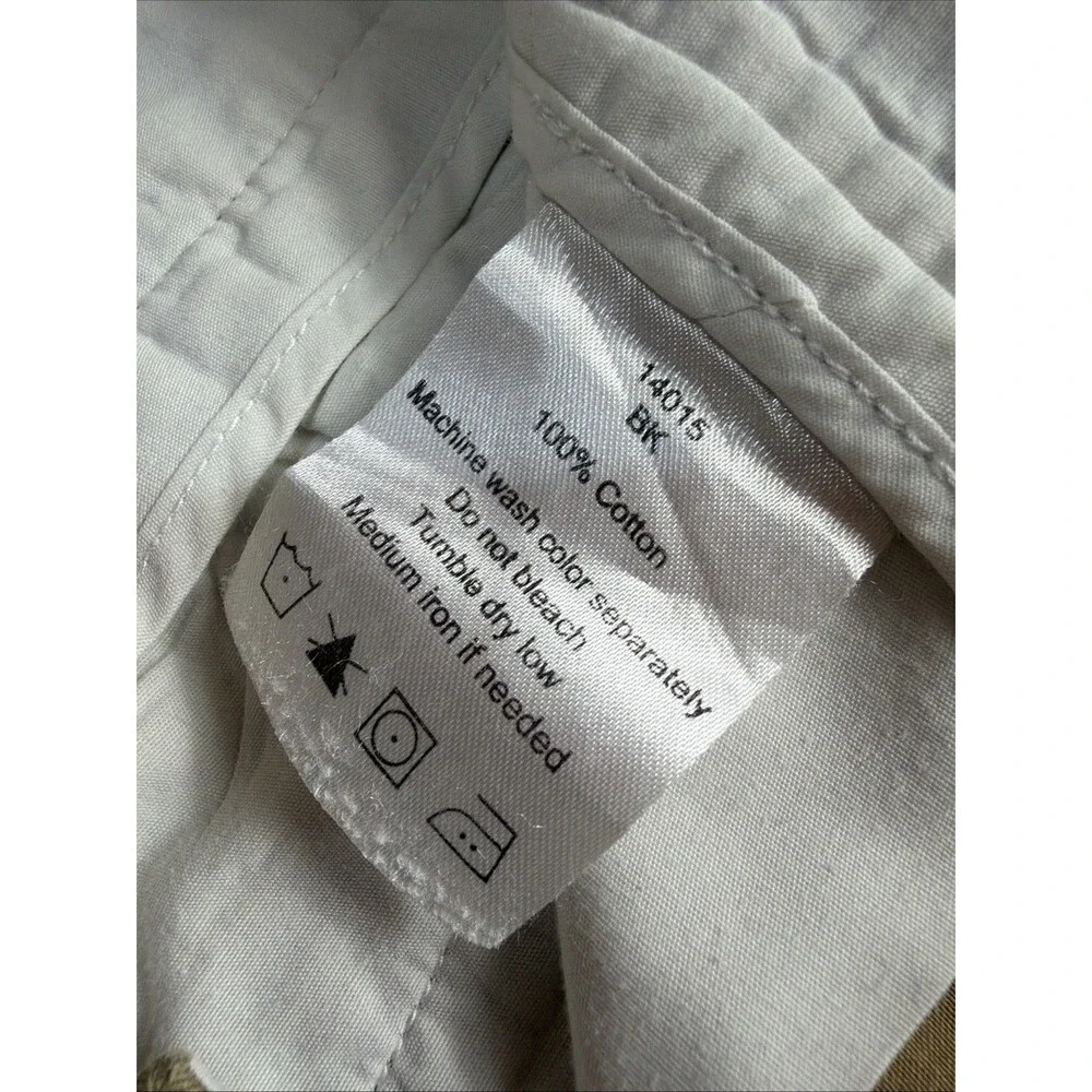 Vintage CC Filson Dress Pants Men 38x29 Beige Flat Front Business Casual